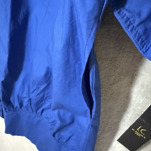 NWT IC by Connie K Shirt Dress S Blue Tunic Shift Pockets Lagenlook Artsy READ - Picture 9 of 10